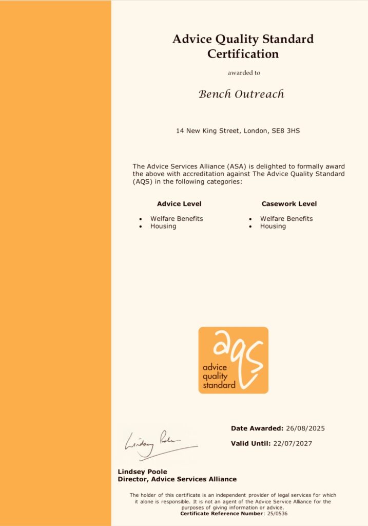 certificate from AQS